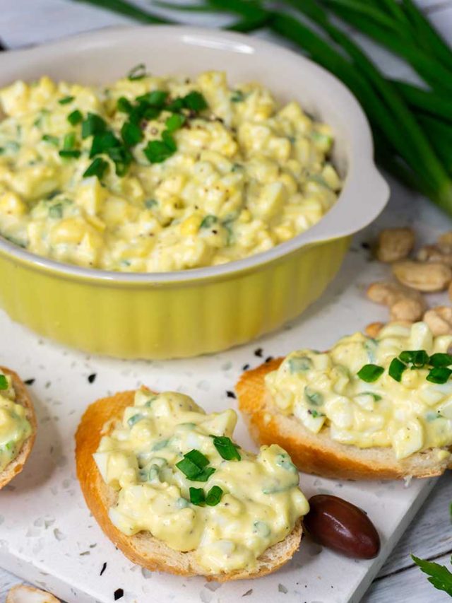 How to make the popular egg salad – vegan? | Recipe