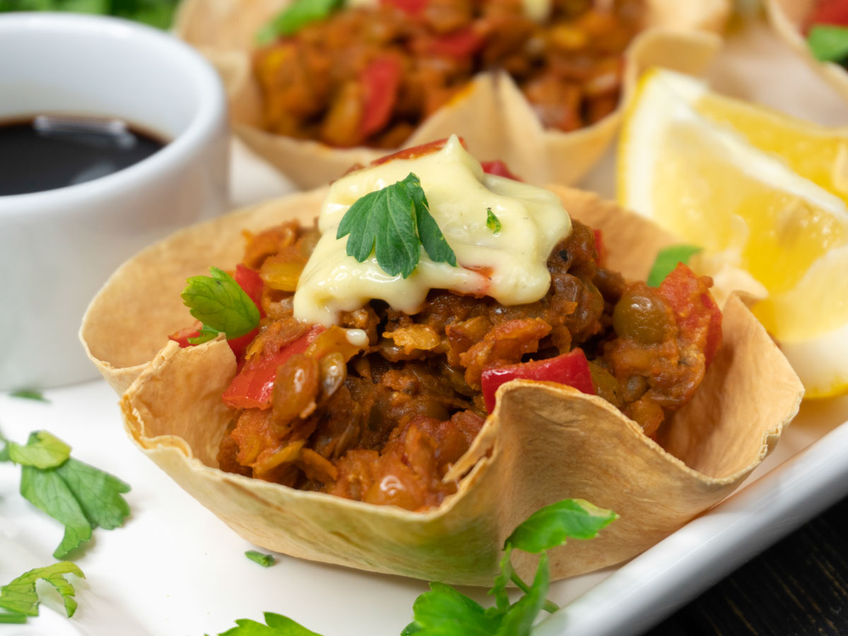 Healthy Taco Cups