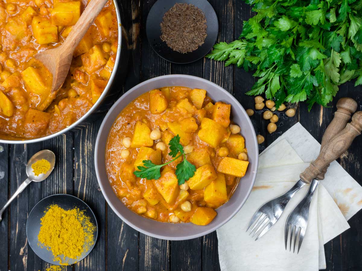 Potato curry recipe