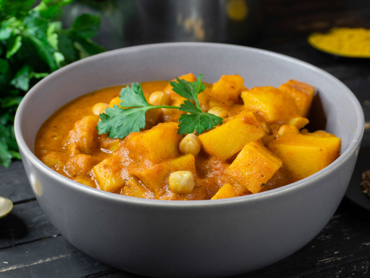 Vegan Potato curry recipe