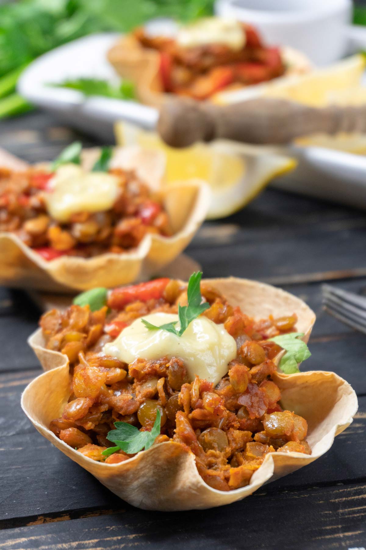 Vegan Taco Cups Recipe