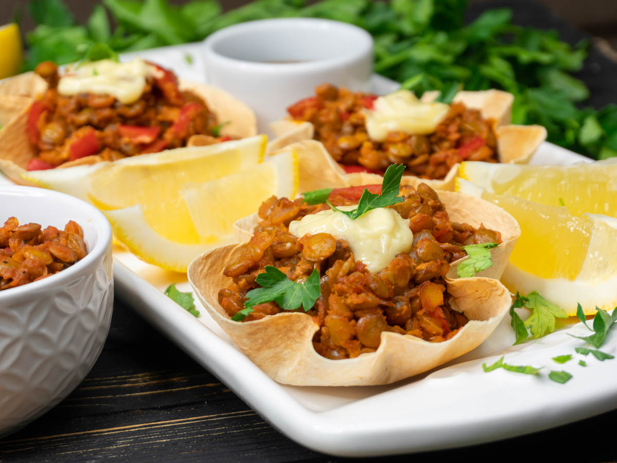 Vegan Taco Cups