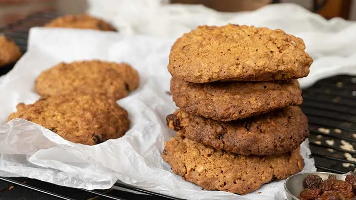 simple Vegan oatmeal cookies recipe