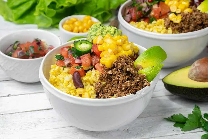 Vegetarian Taco Bowl