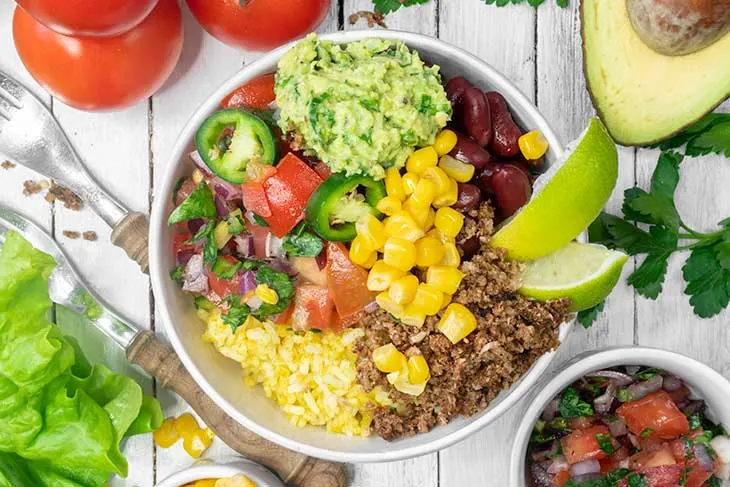 Taco Bowl vegetarian