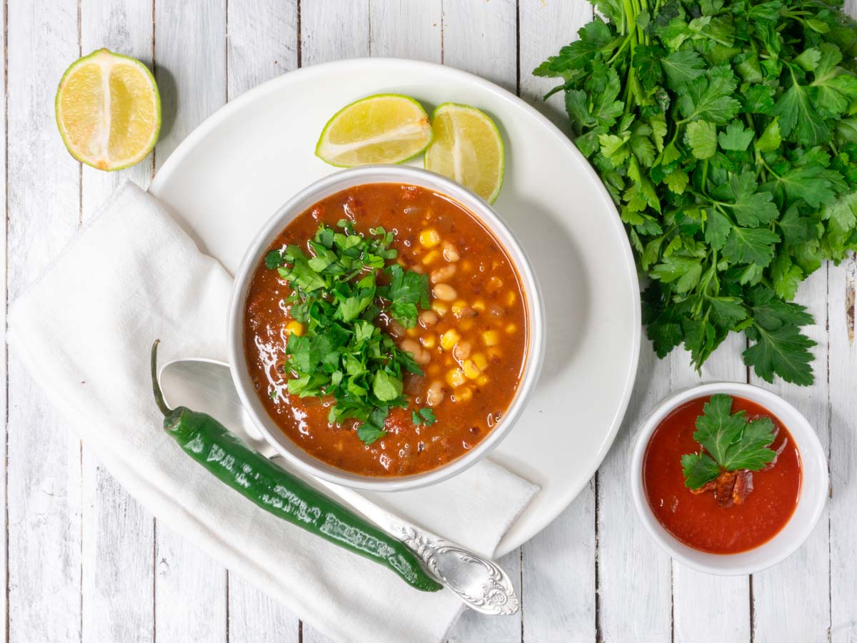 healthy beans soup