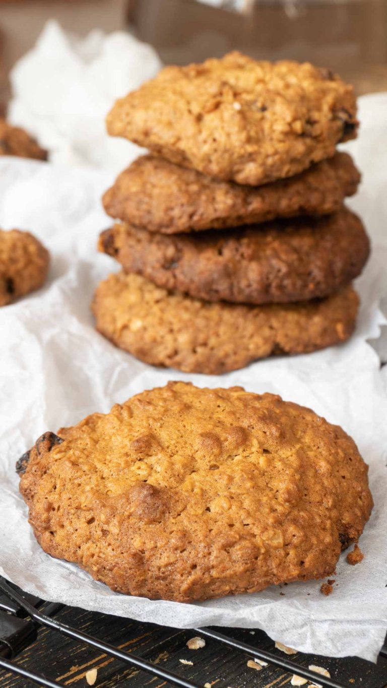 Quick Vegan oatmeal cookies biscuiti cu ovaz