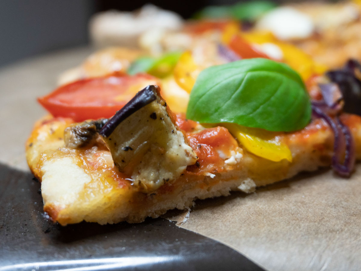 Skillet Pizza vegan recipe