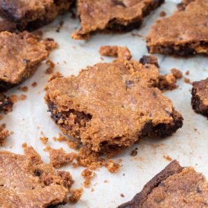 Vegan Chocolate-Chip Blondies Recipe