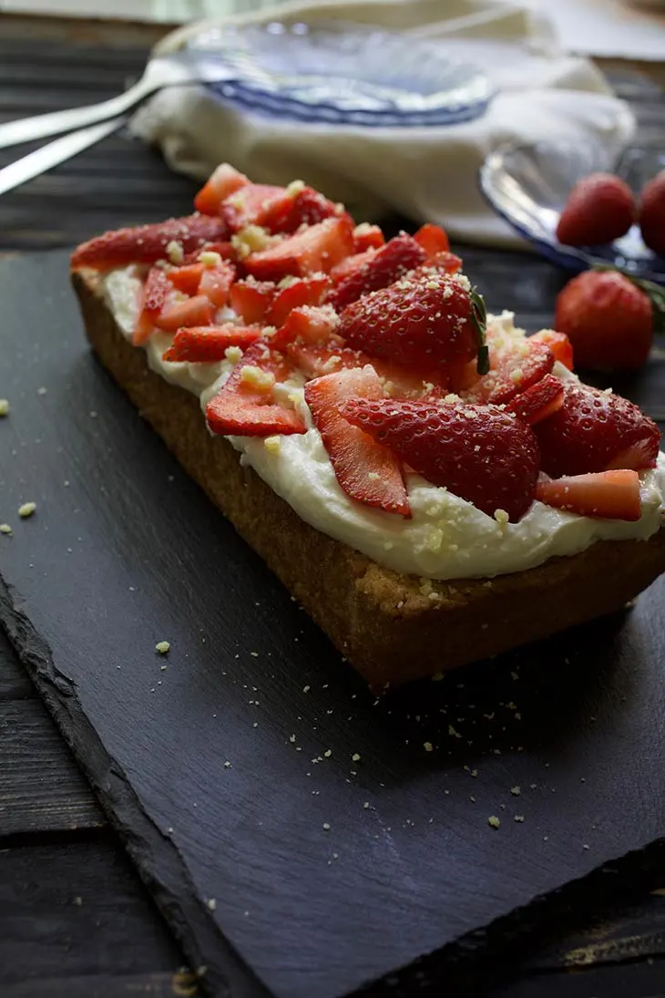 Vegan Strawberry Tart 