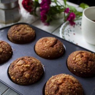 Banana Bread Muffins Briose cu banane