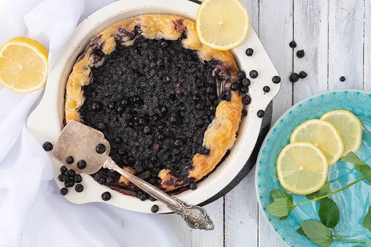 Blueberry Pie Placinta cu afine