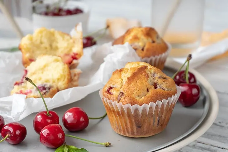 Cherry Muffins recipe