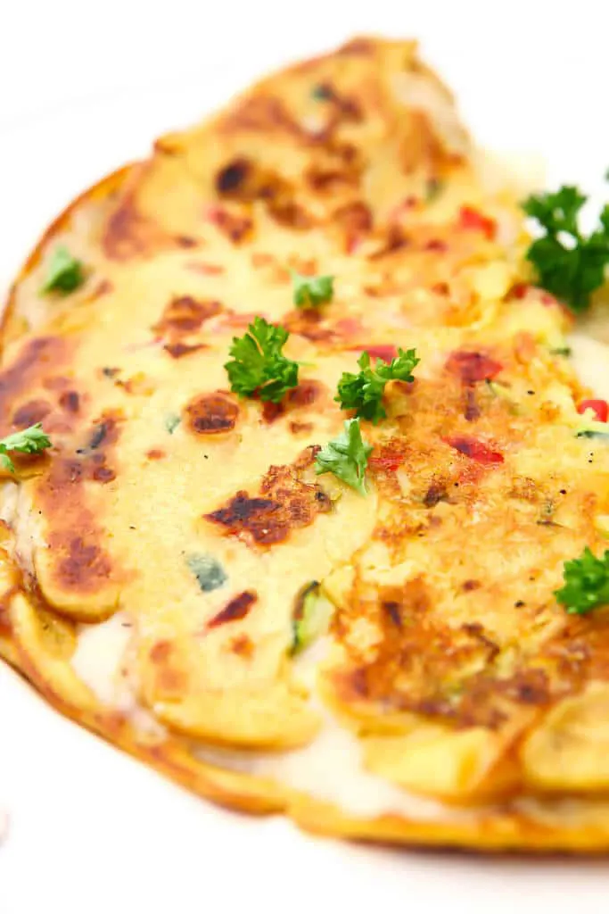 Chickpea Omelette - The Best Vegan Omelette