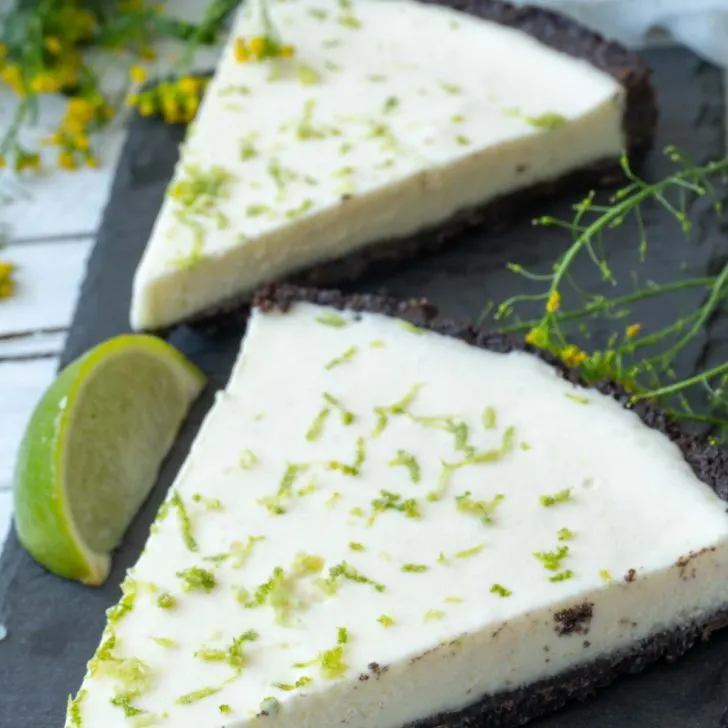 Chocolate and Lime Tart Dessert