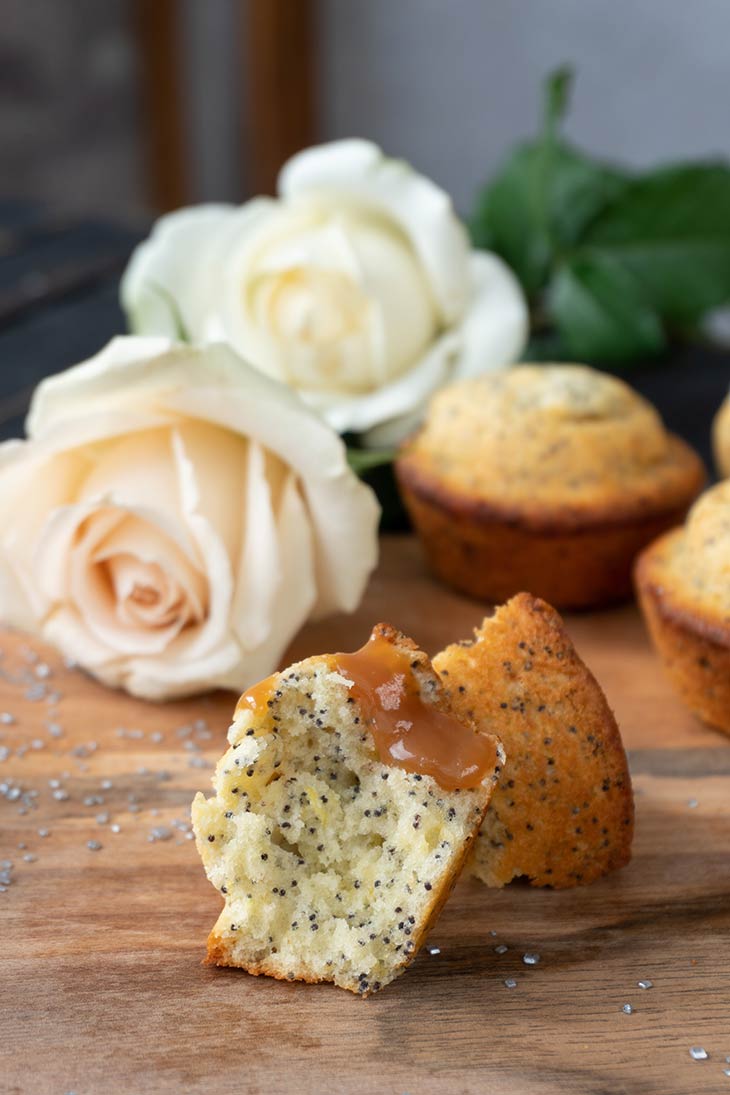 Poppyseed Muffins vegan recipe