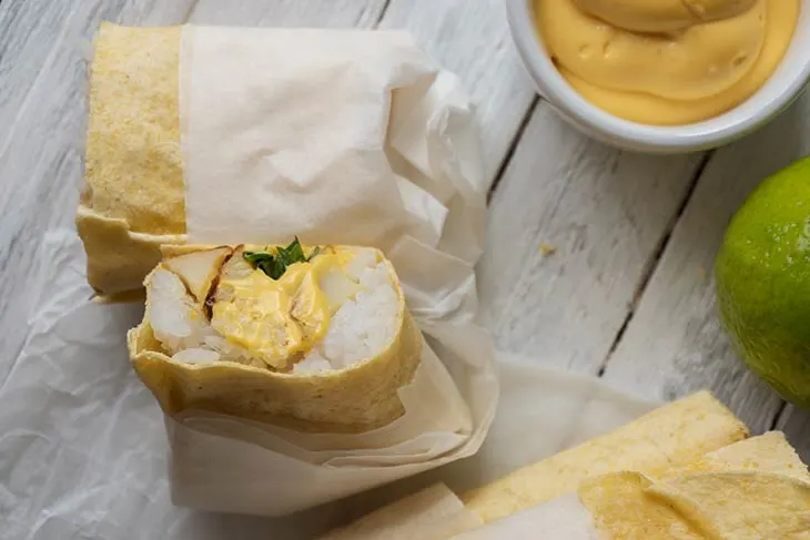 Potato Burritos recipe