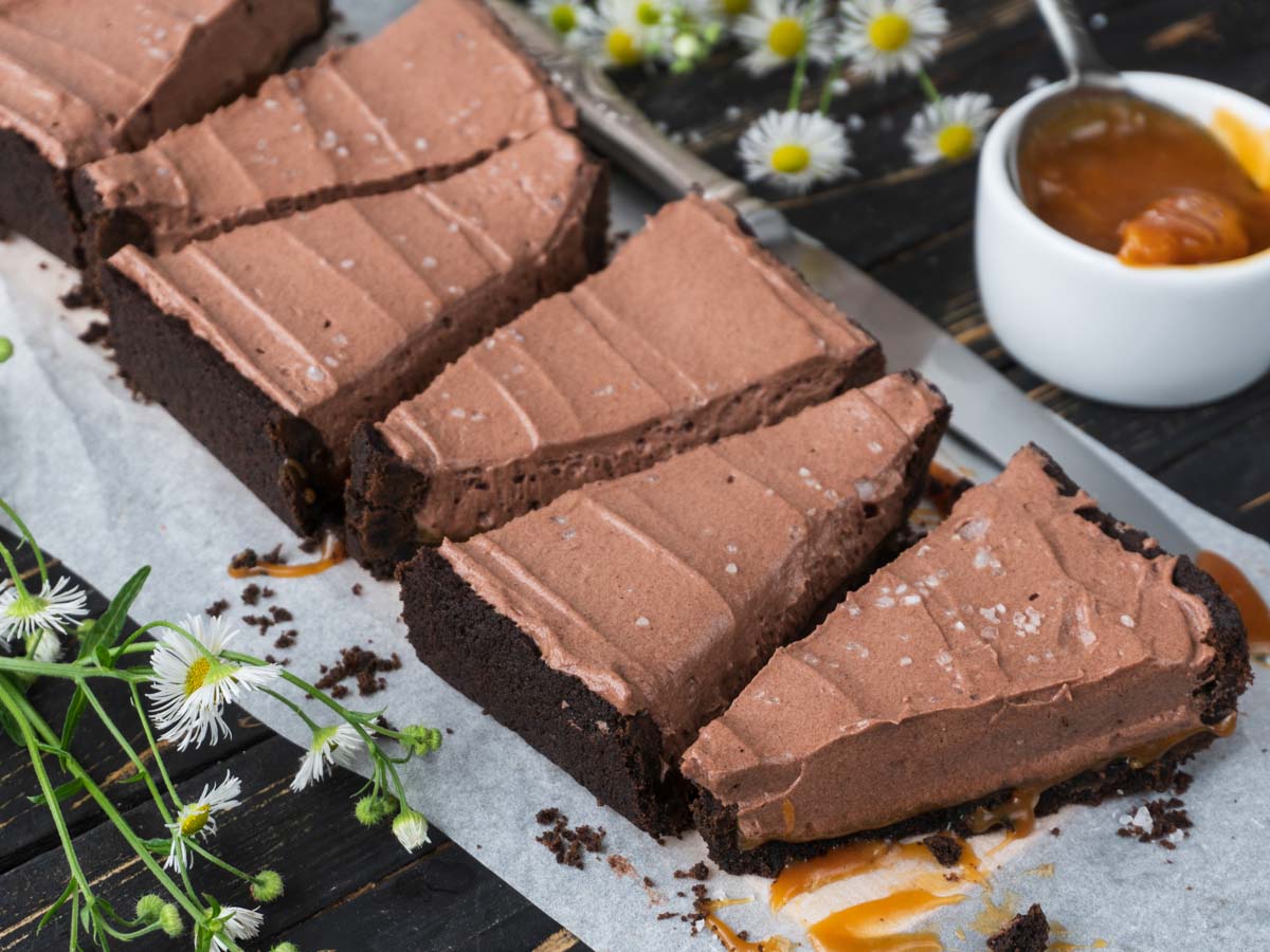 easy salted caramel chocolate tart