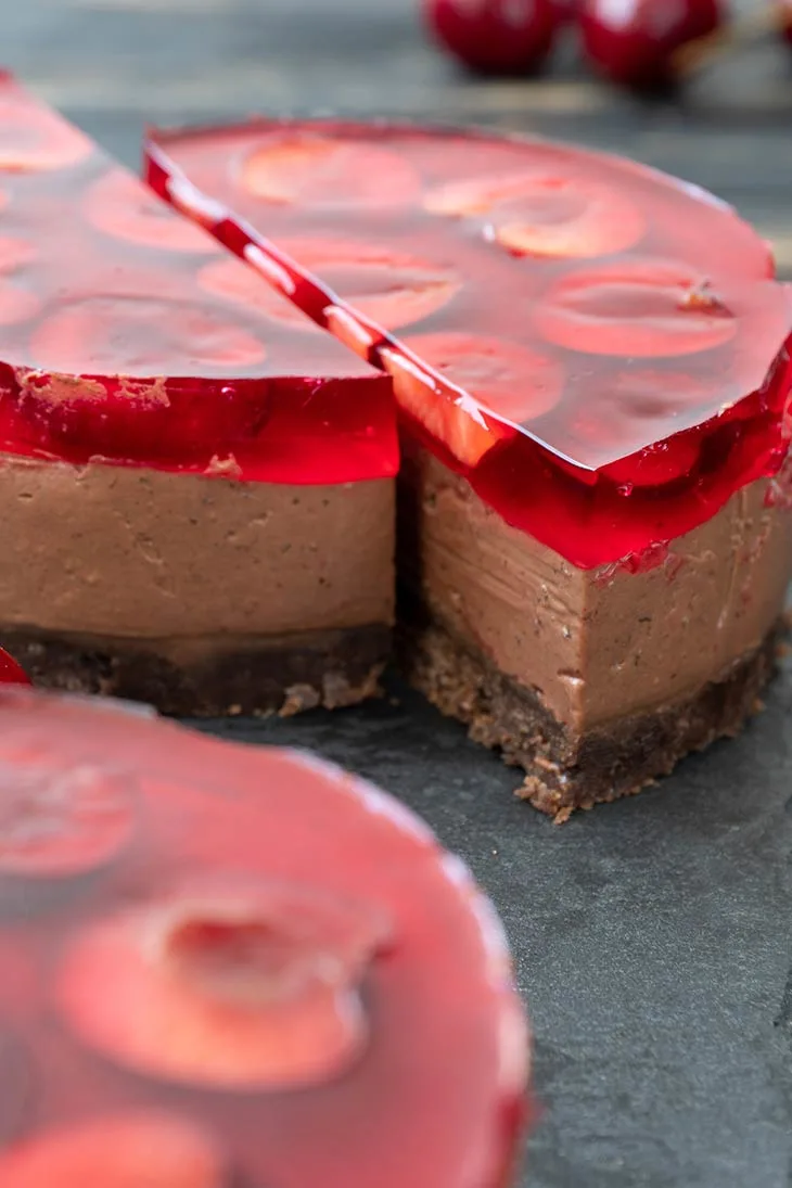 Vegan Cherry Cheesecake easy