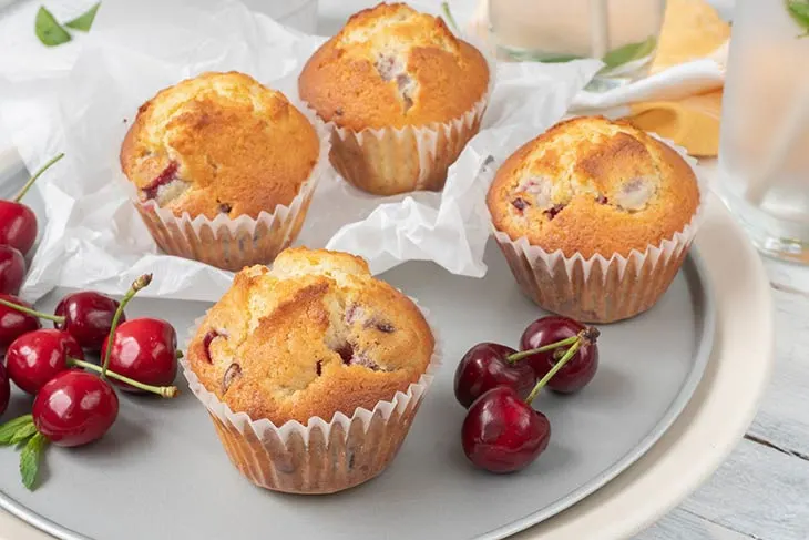 Vegan Cherry Muffins recipe