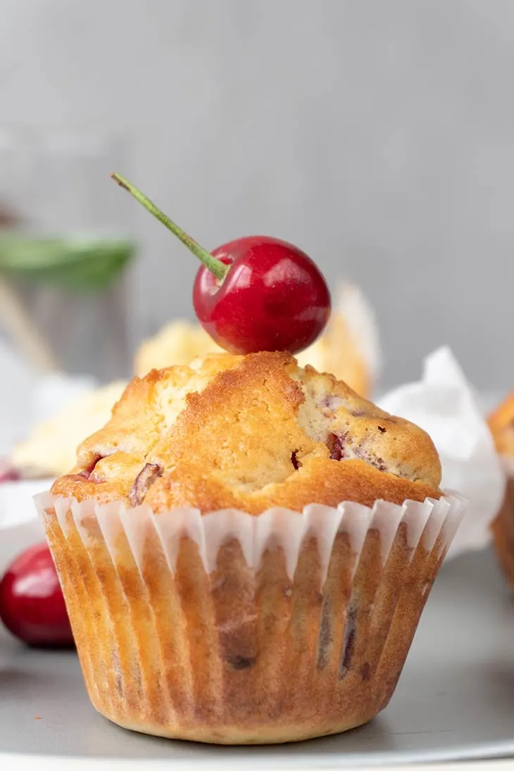 Vegan Cherry Muffins easy