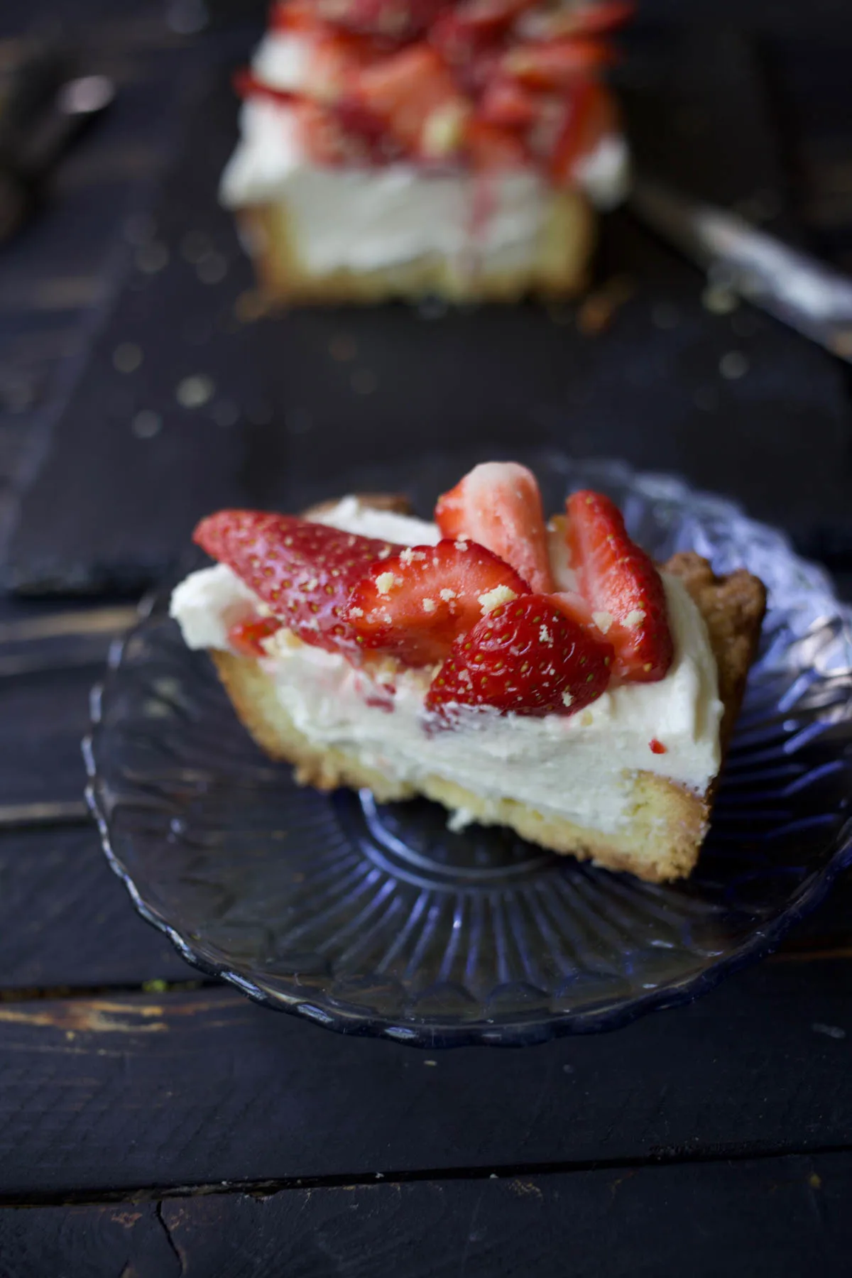 Vegan Strawberry Tart Servings 