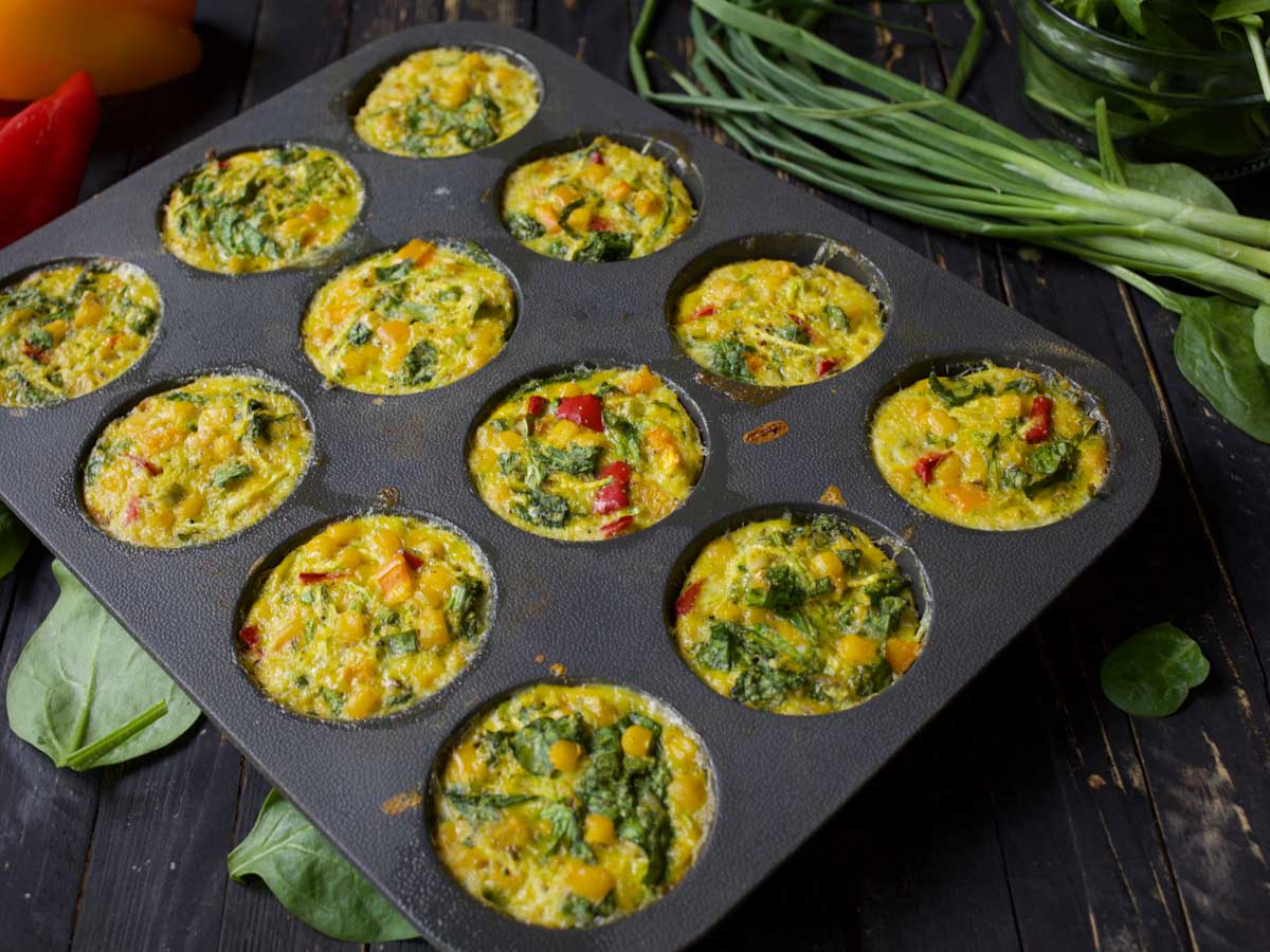 Veggie Breakfast Muffins