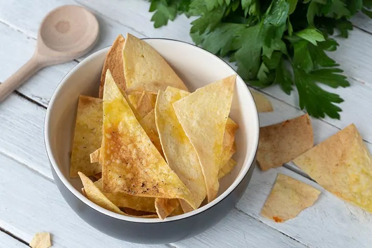 homemade tortilla chips