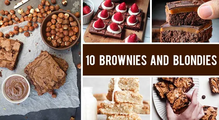 10 Vegan Brownies and Blondies Recipes That Are Definitely NOT Boring