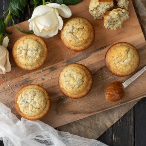 Poppyseed Muffins briose cu mac