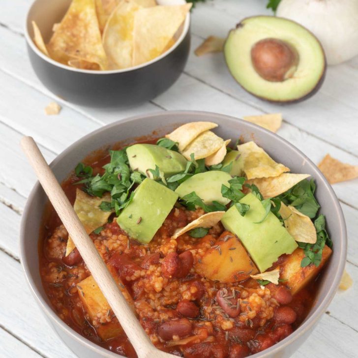 Quinoa Chili vegan recipe