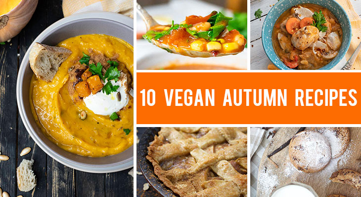 10 Vegan Autumn Recipes to Get Into The Fall Season Atmosphere