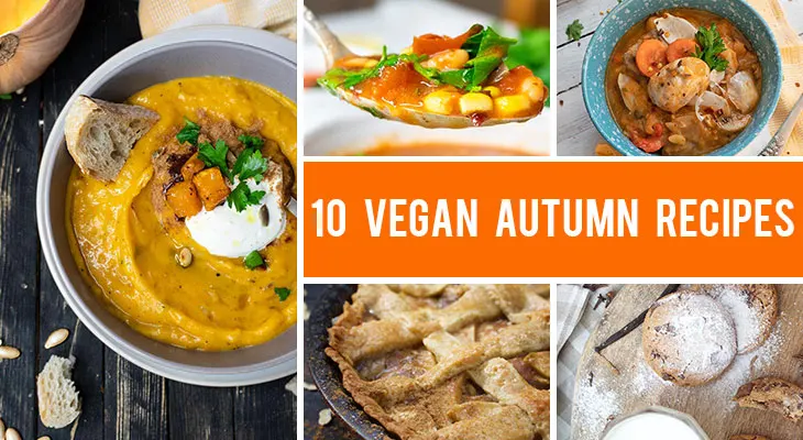 10 Vegan Autumn Recipes to Get Into The Fall Season Atmosphere
