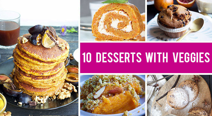 10 Ways You Can Use Veggies in Desserts