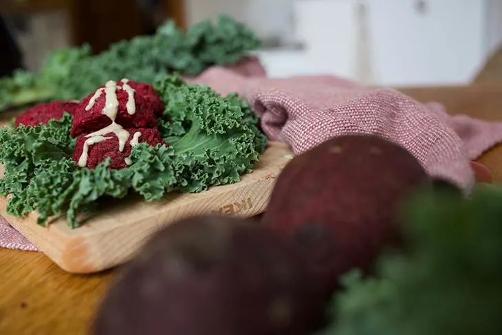 Beet Falafels