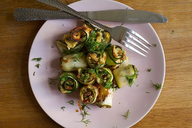 Healthy Zucchini Rollups