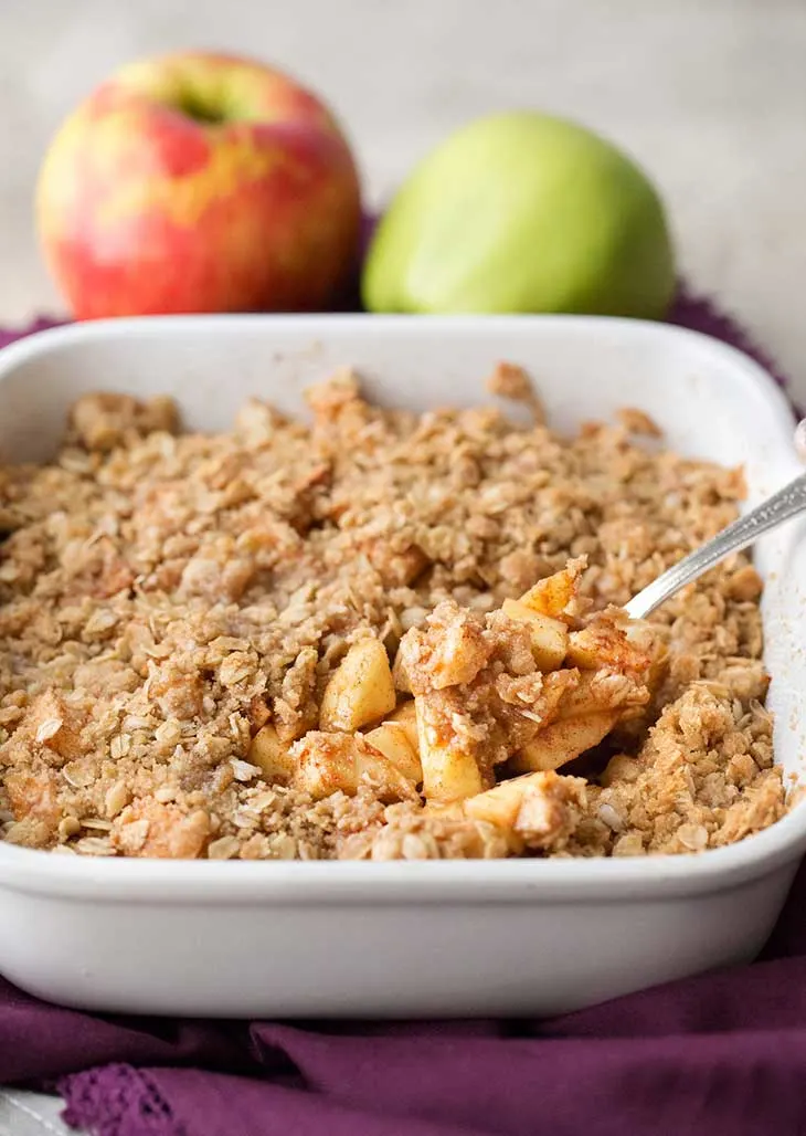 Old Fashioned Easy Apple Crisp