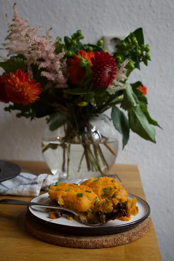 Sweet Potato Shepherd's Pie Vegan Recipe