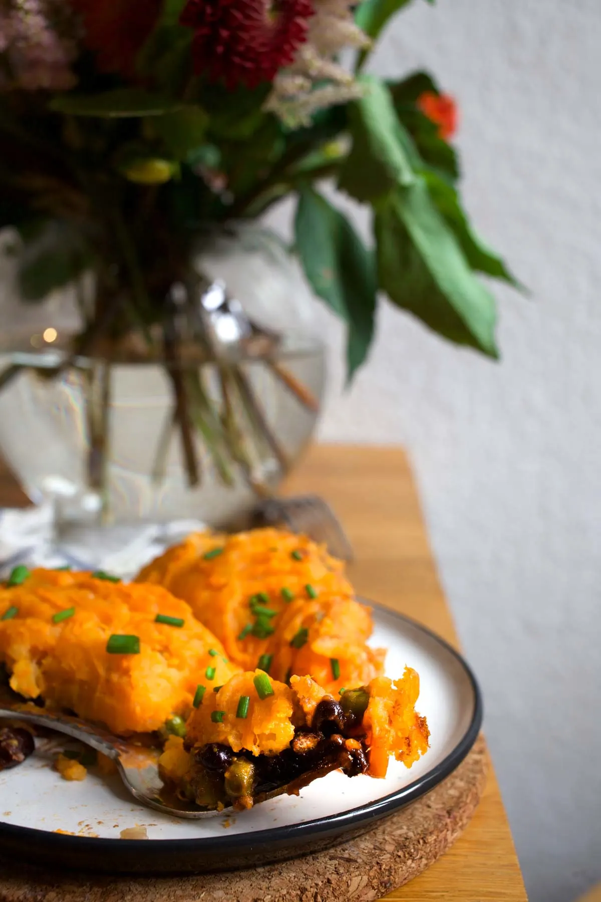 Healthy Sweet Potato Shepherd's Pie