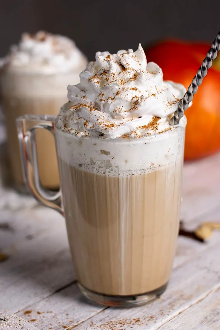 how to make Homemade Vegan Pumpkin Spice Latte