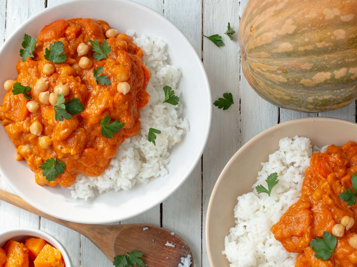 Pumpkin curry