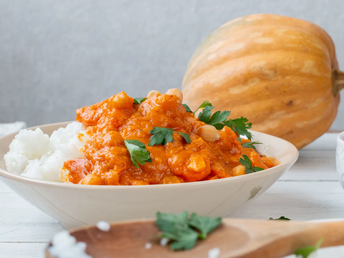 Pumpkin curry recipe