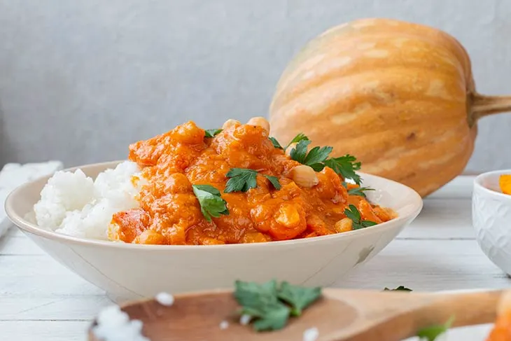 Pumpkin curry recipe