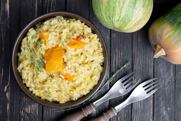 Pumpkin risotto cu dovleac