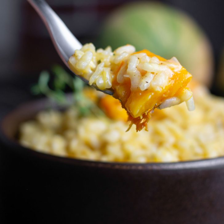 Pumpkin risotto for Fall