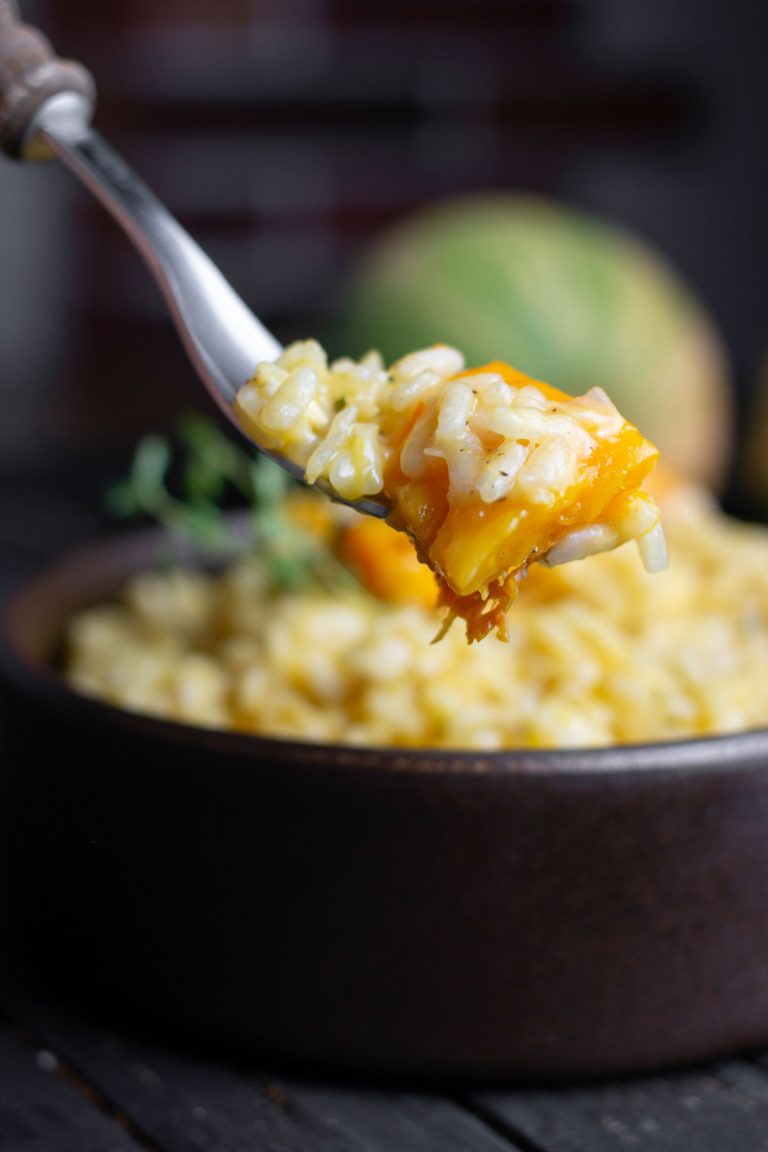 Pumpkin risotto for Fall