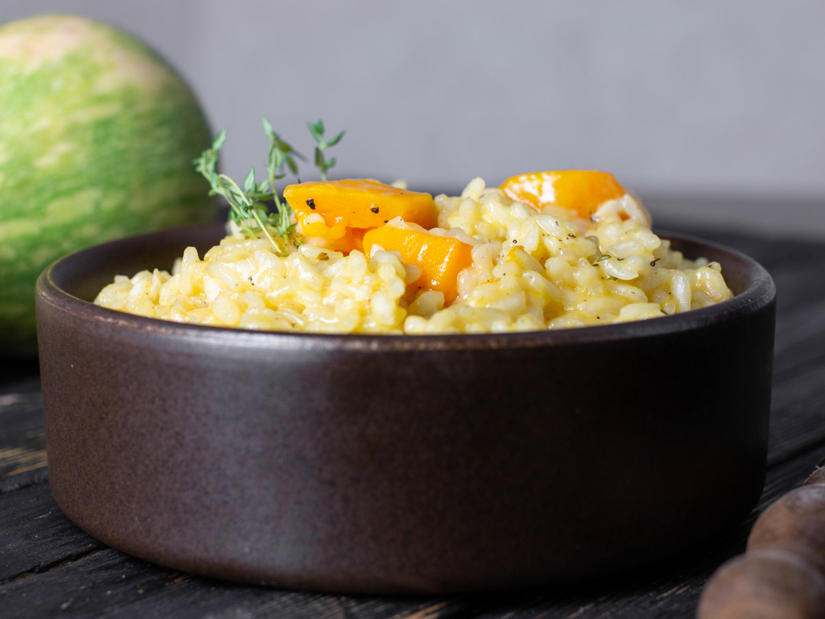 Pumpkin risotto recipe