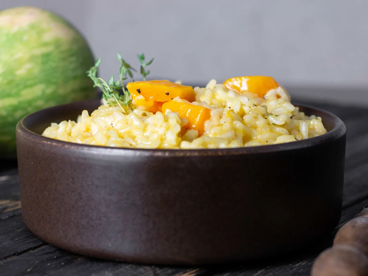 Pumpkin risotto recipe