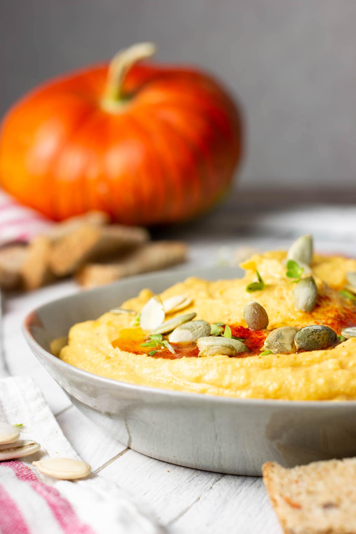 Roasted Pumpkin Hummus