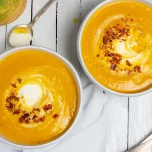 Spicy Pumpkin Soup Supa de dovleac